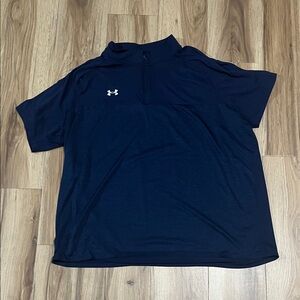 Under Armour Men's Dark Blue Short Sleeve Tee